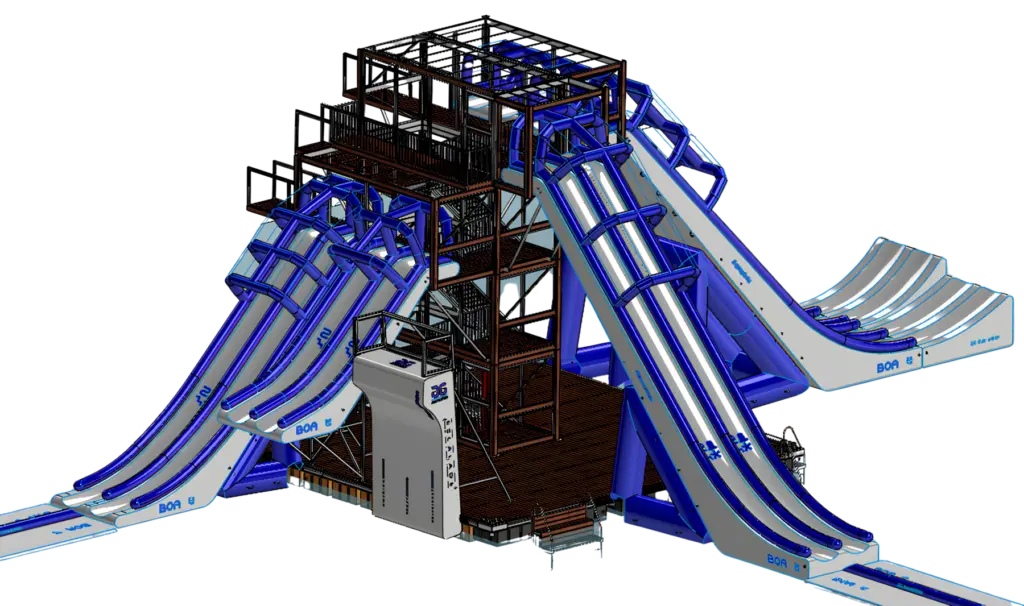 The X Tower 3D la future attraction incontournable des aquaparks